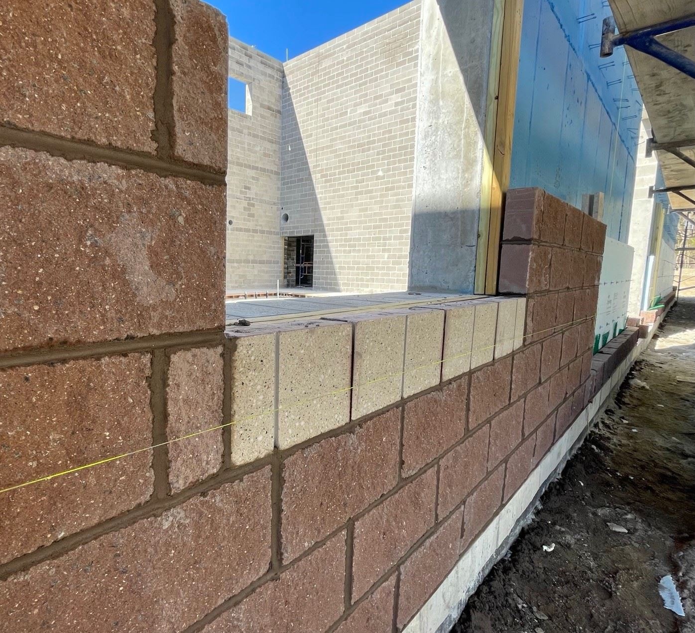 Split Face Block Work